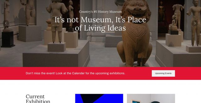 Museum Art Gallery Exhibition WordPress Theme – Muzze Template