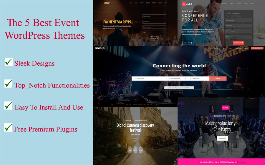 5 best event themes