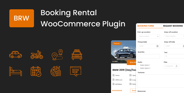 BRW Booking and Rental WordPress Plugin