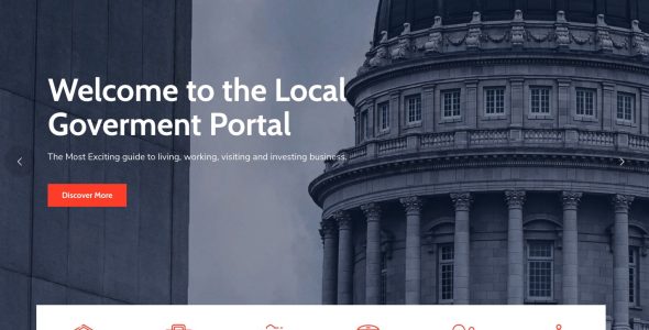 Egovt political WordPress theme