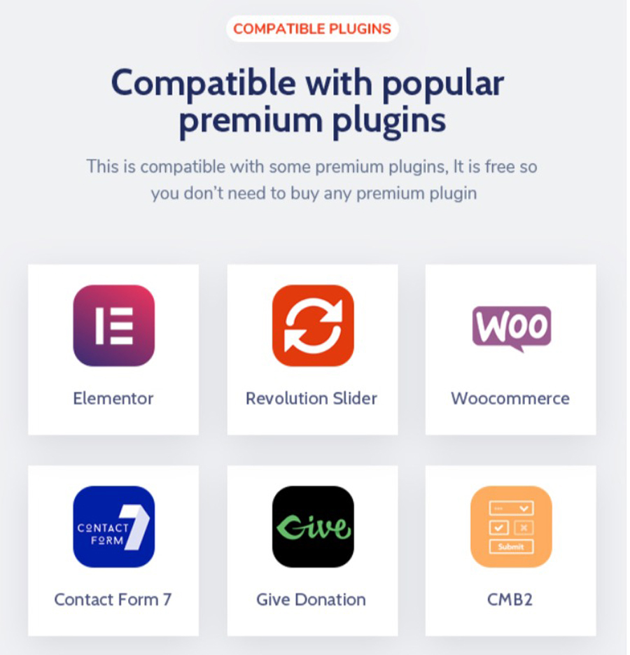 plugins is used in Egovt political WordPress theme