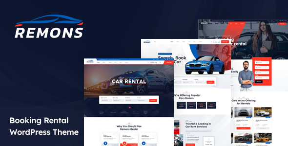 Remons – Booking Rental WordPress Theme