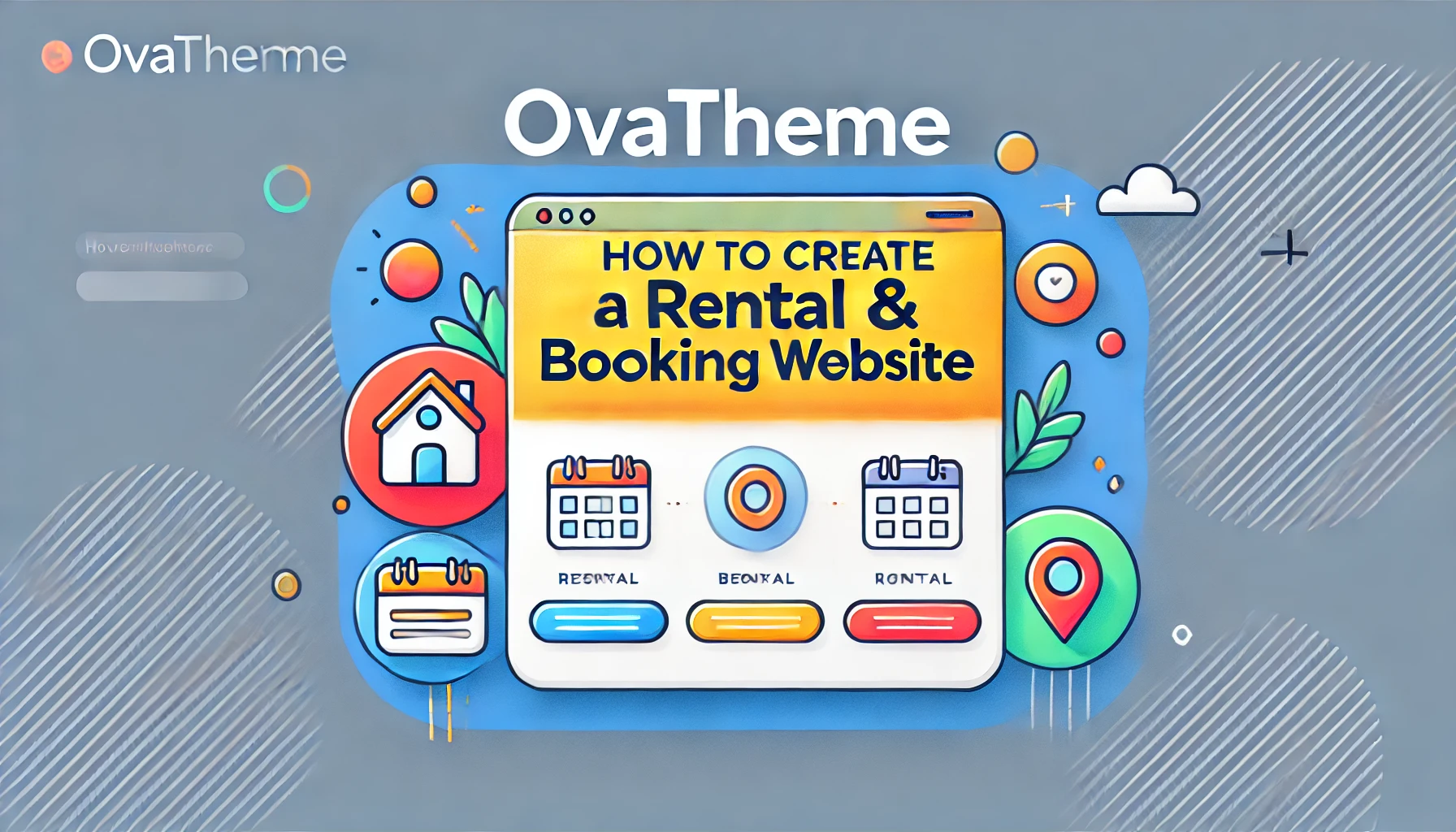 create a rental booking website