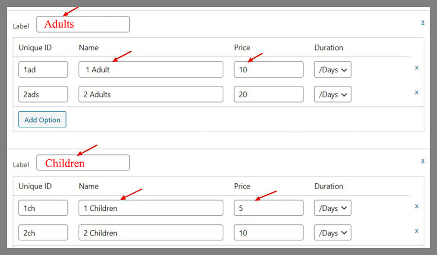 Calendar feature in Hotel Booking Plugin