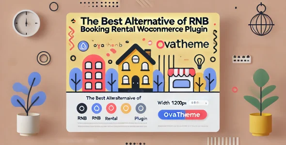 BRW Booking Rental WooCommerce Plugin is the best Alternative of RnB