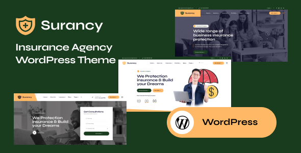 With its robust features, and professional design, Surancy Insurance Agency WordPress Theme helps you build a captivating online presence