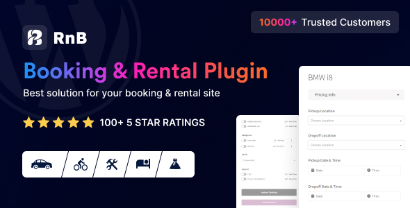 RNB is one of 9+ The Best WordPress Rental Booking Plugins