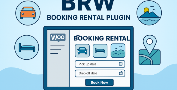 booking rental plugin for woocomerce