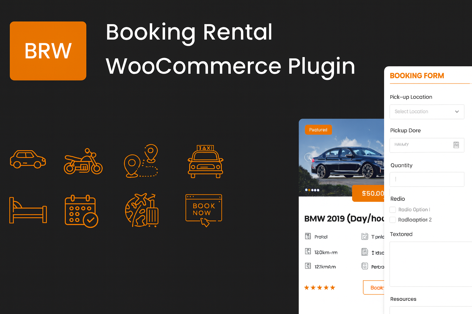 woocommerce rental plugin