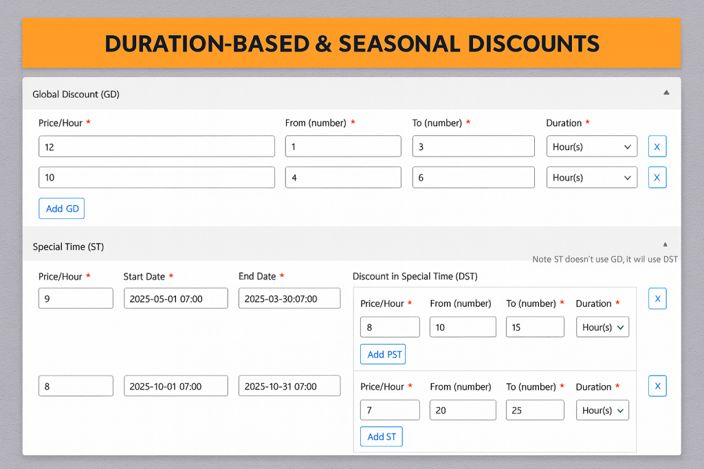 brw hourly rental plugin
