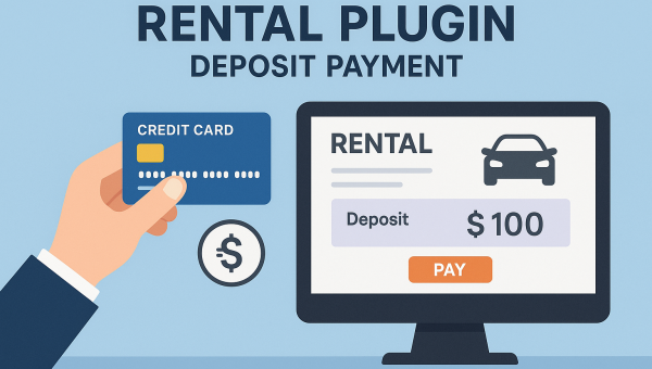 rental plugin deposit payment