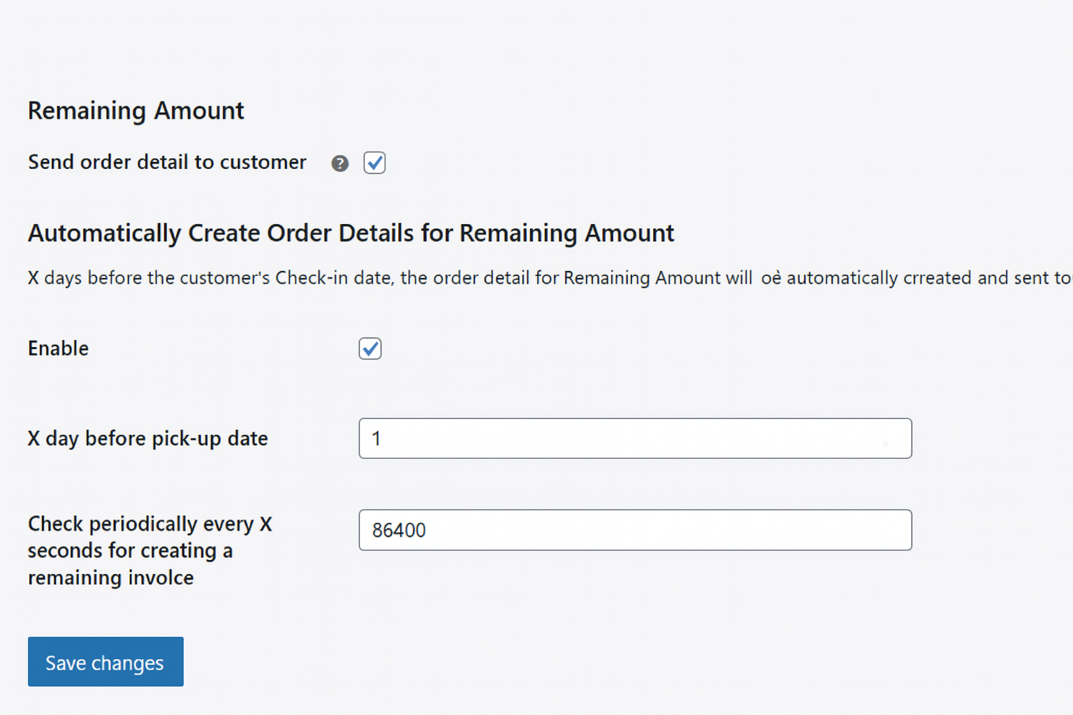 rental plugin deposit payment