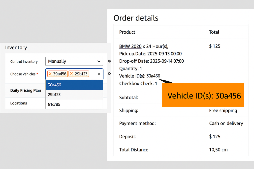 BRW Taxi Booking Plugin WooCommerce
