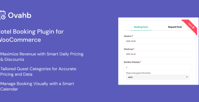 Hotel Booking Plugin