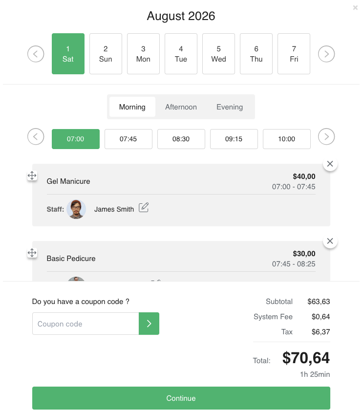 Appointment Booking Plugin for WordPress - BookPro