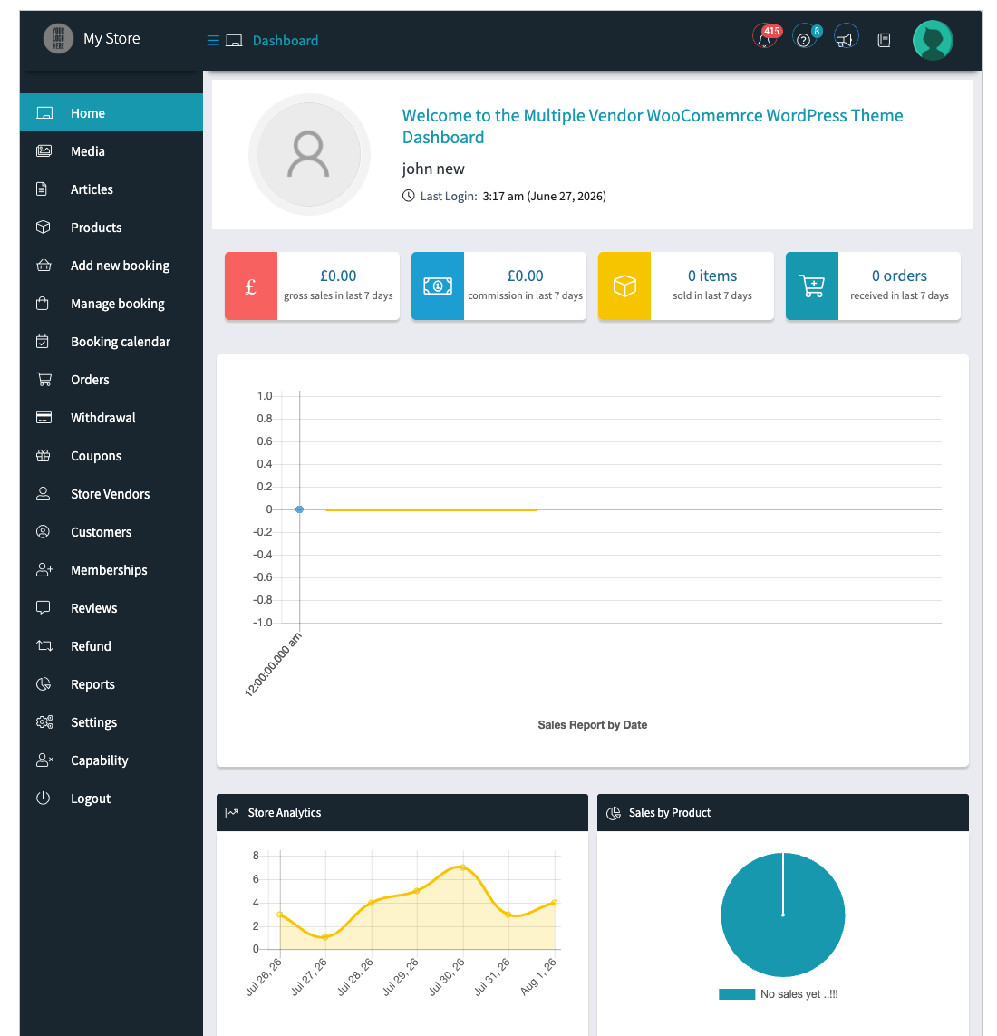 Multi-Vendor Rental Marketplace - BRW WCFM