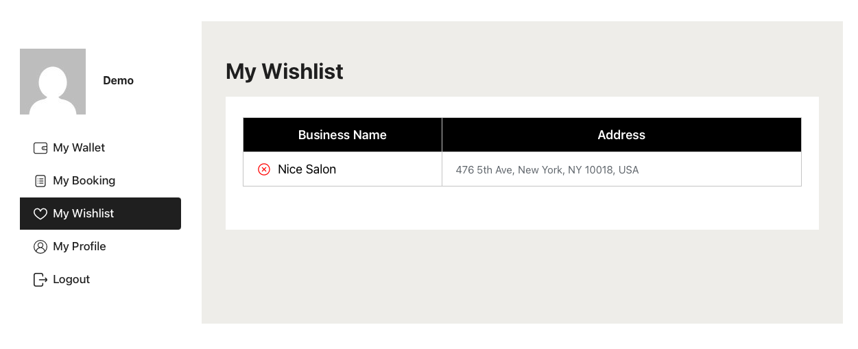 My Wishlist - bookpro plugin