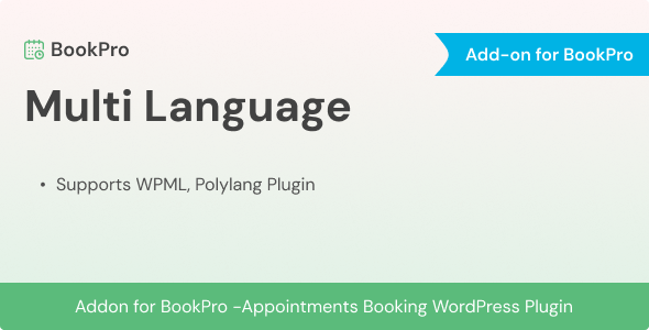 multilingual booking system