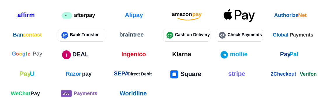 BRW WooCommerce booking plugin payment gateways