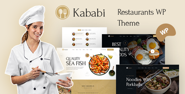 Restaurant WordPress Theme - Kababi