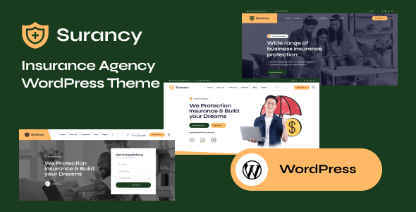 Insurance WordPress Theme - Surancy
