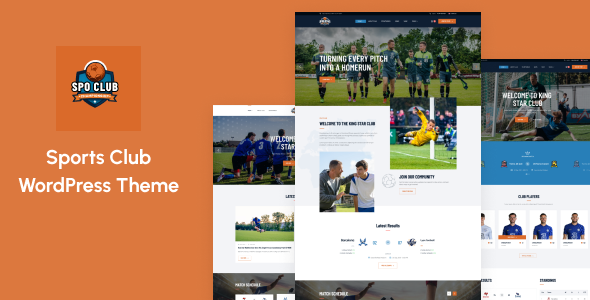 Sports WordPress Theme - SpoClub