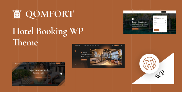 Hotel WordPress Theme - Qomfort