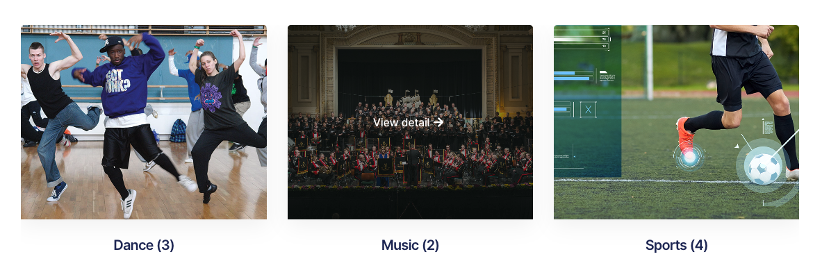 category slider