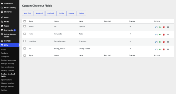 custom checkout fields - remons theme