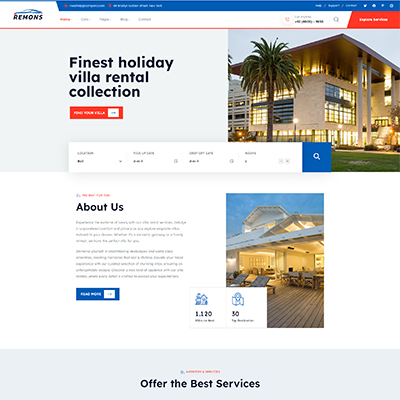 Hotel & Villa Booking