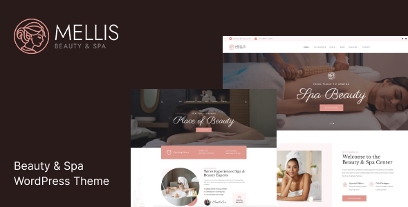 Beauty Salon WordPress Theme - Mellis