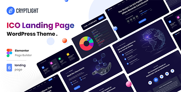 AI WordPress Theme for Agency, Crypto & NFT - Cryptlight
