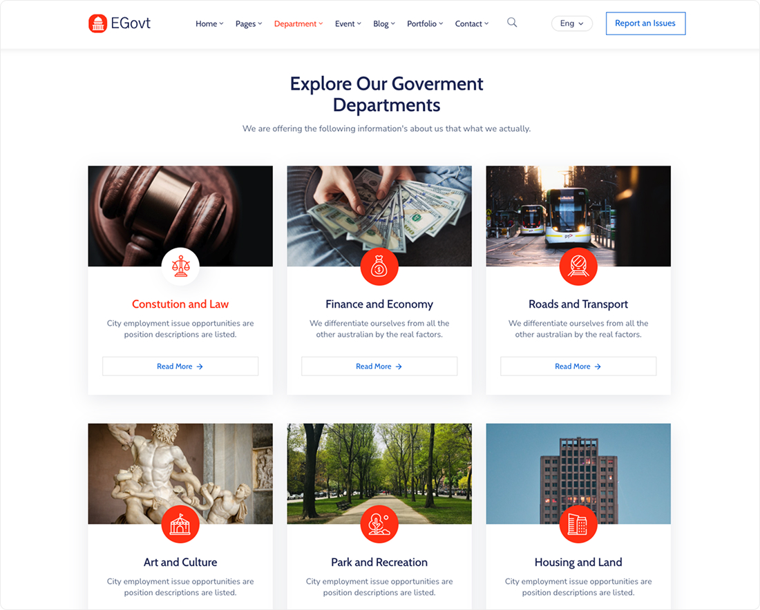 department directory wordpress