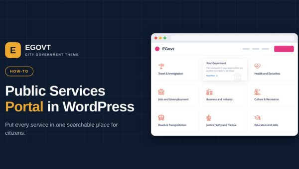 How to Build a Public Services Portal in WordPress