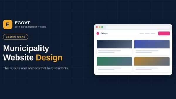 Municipality Website Design